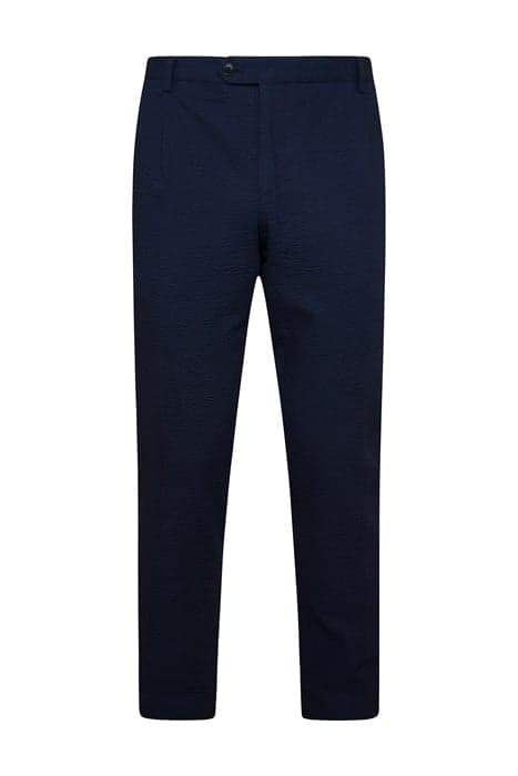 SEERSUCKER CHINO NAVY NAVY by Hackett London