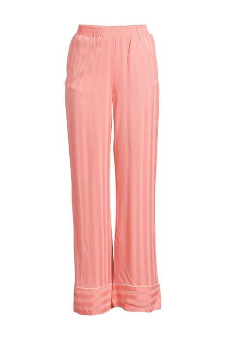 TR SOFT STRIPE TROUSERS CORAL by Catwalk Junkie