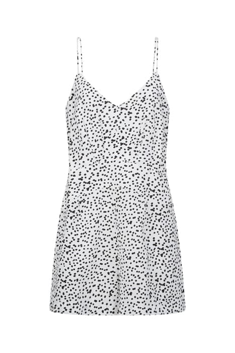 BRINLEY PLAYSUIT WHITE/BLACK by Reiss