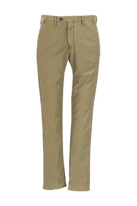 SLIM FIT COTTON CHINO GREEN by River Woods