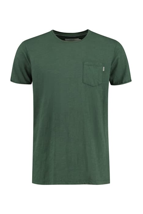 MEN SLUB TEE MARC CILANTRO GREEN by Shiwi