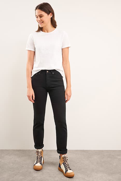 STRAIGHT JEANS PURE BLACK by White Stuff