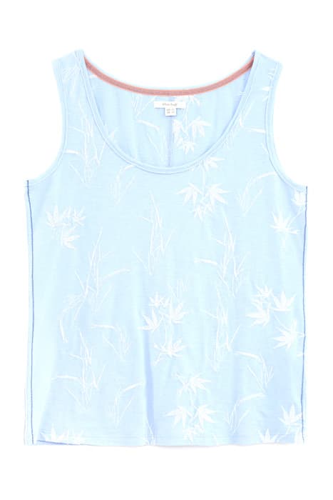 VOYAGE EMBROIDERED VEST LGT BLUE by White Stuff