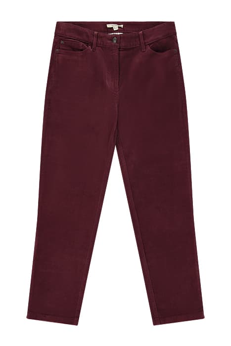 BROOKE STRAIGHT CORD TROUSERS MID PLUM by White Stuff