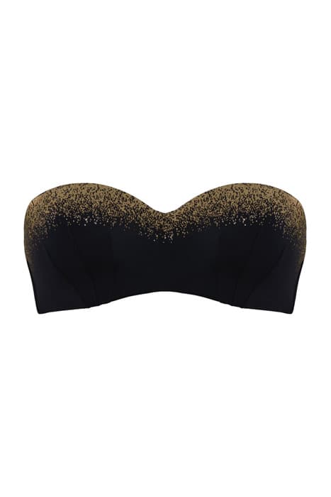 ISTHAR SMALLER CUP RANGE BLACK AND EGYPTIAN GOLD by Marlies Dekkers