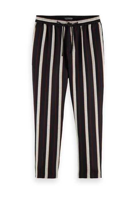 FAVE - STRIPED LINEN-BLEND BEACH PANT COMBO B by Scotch & Soda