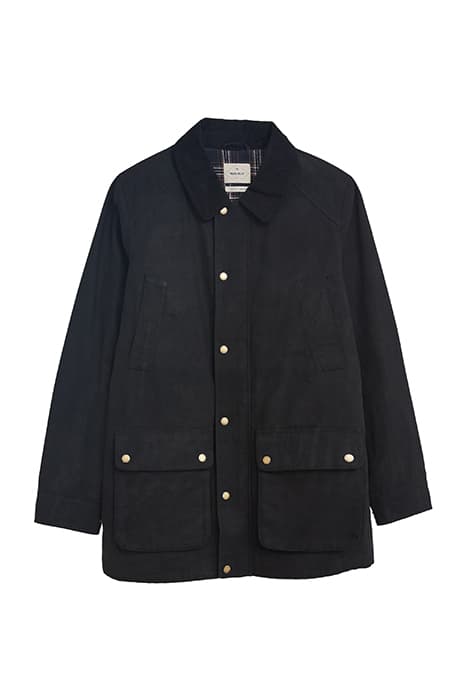 CHARNWOOD 4 POCKET JACKET WASHED BLACK by White Stuff