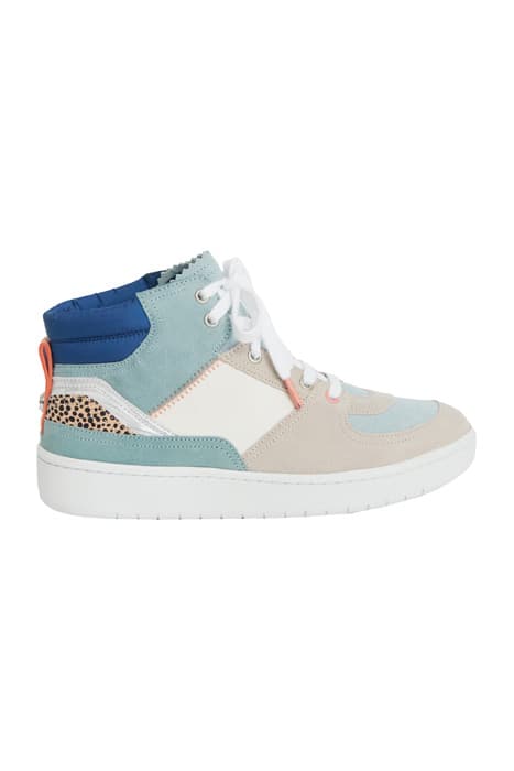 HOLLY MID TOP TRAINER WHITE MLT by White Stuff