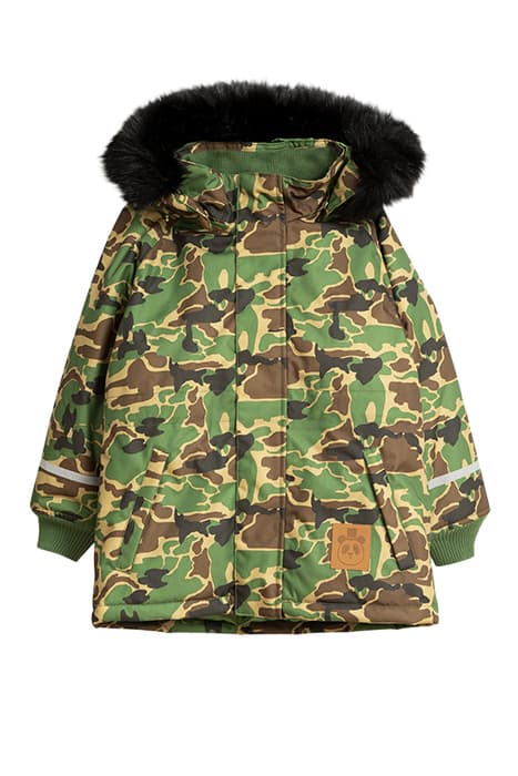 K2 CAMO PARKA GREEN by Mini Rodini