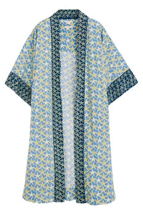 MARLEY KIMONO BLUE MLT by White Stuff