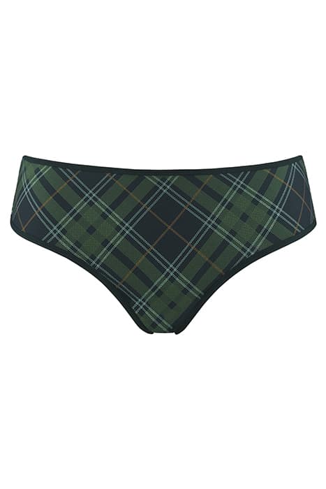 GLORIA SCARAB GREEN PLAID by Marlies Dekkers