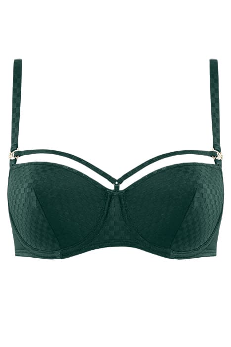 SPACE ODYSSEY CHECKERED PINE GREEN by Marlies Dekkers