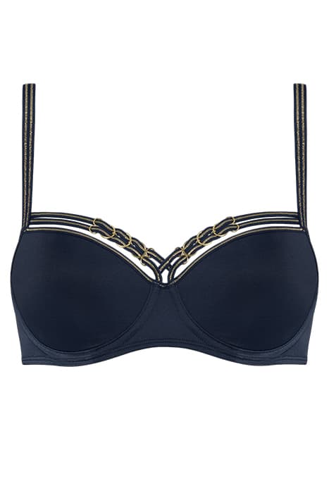 MANJIRA DARK BLUE AND GOLD by Marlies Dekkers