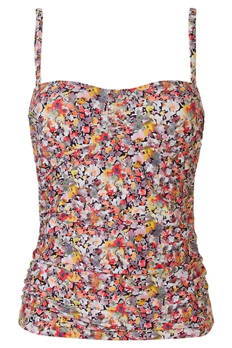 SW TANKINI UNDERW. BANDEAU BECKY TANKIN FLOWERS PRINT by Livera