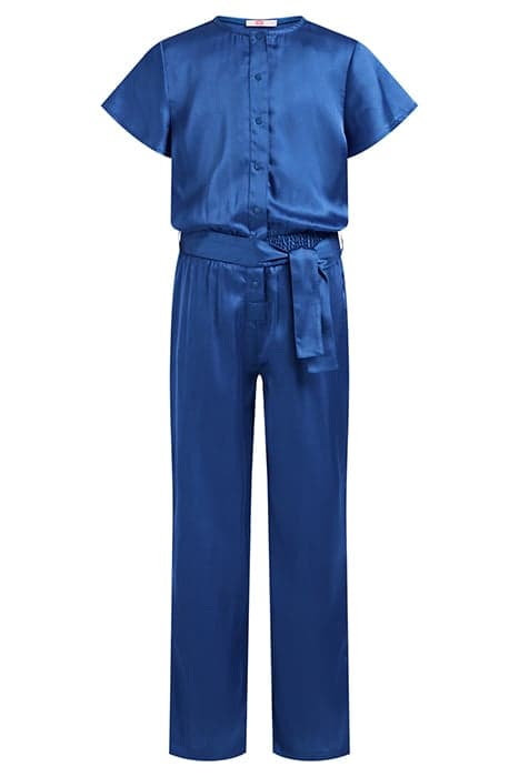 MEISJES JUMPSUIT MET DESSIN BLUE by WE Fashion