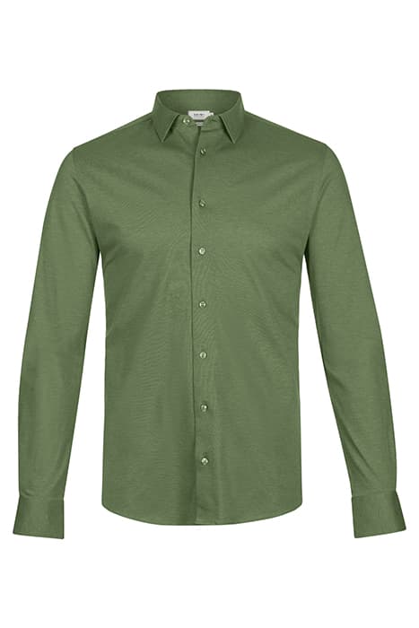 MEN PIQUE SHIRT PABLO HEDGE GREEN by Shiwi