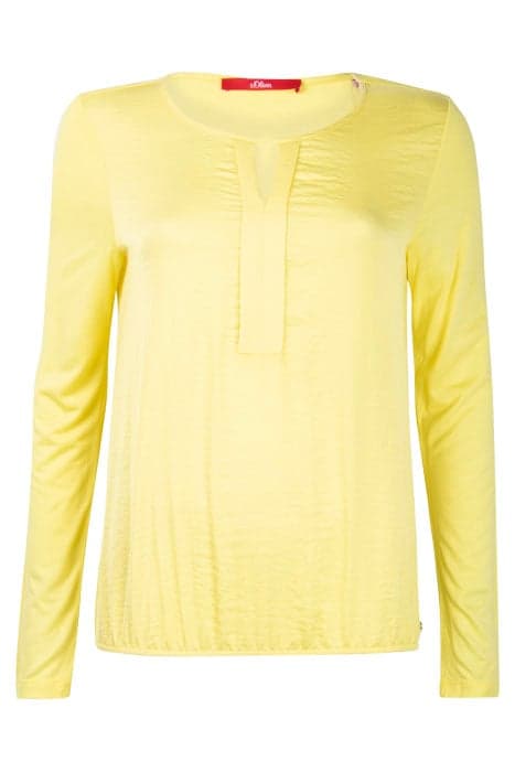 t-shirt YELLOW by s. Oliver