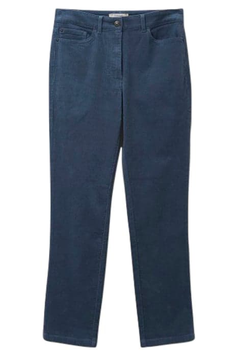 BROOKE STRAIGHT CORD TROUSER DUS BLUE by White Stuff