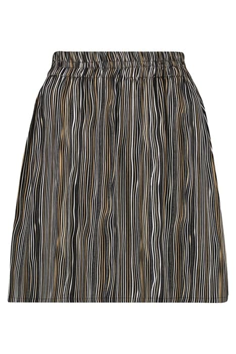 SAGISA STRIPE SKIRT BLACK STRIPE by Another Label