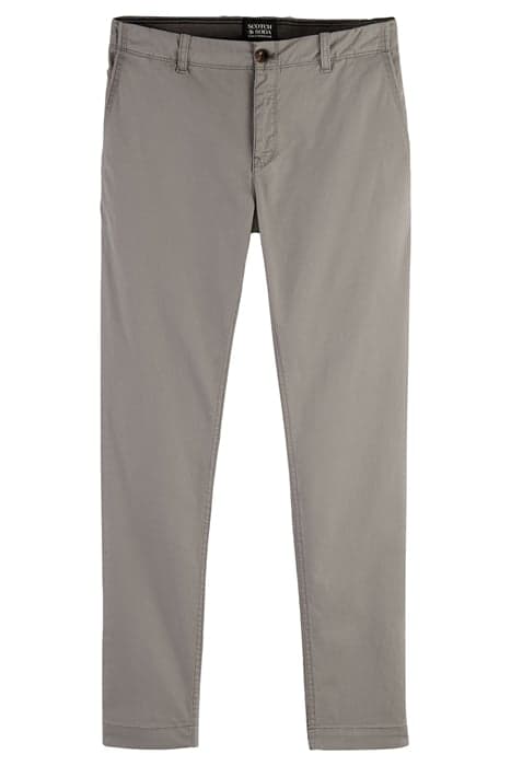 MOTT - GARMENT DYE SUPER SLIM-FIT GREY STONE by Scotch & Soda