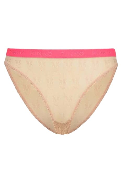 SENZA PAROLE 1 SLIP PIZZO INDE PALE PINK by PINKO