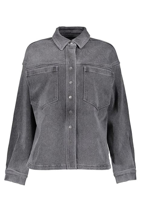 JEANSJACKET GREY DENIM by Geisha