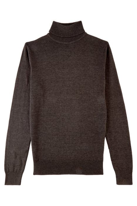 COTTON ROLL NECK CHARCOAL MEL by French Connection