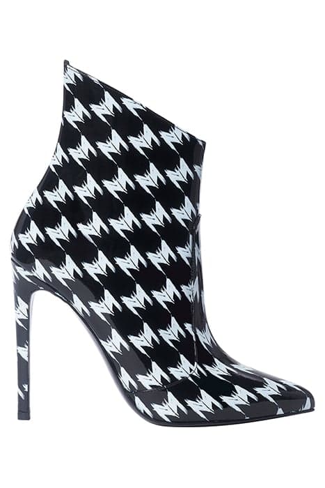 ANKLE BOOTS HOUNDSTOOTH PRINT by Marcell von Berlin