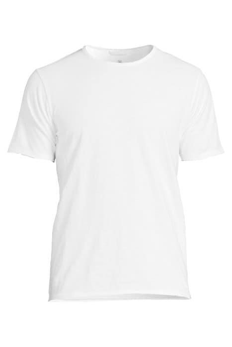 BASIC ROUND NECK TEE SLUB JERSEY WHITE by Dstrezzed