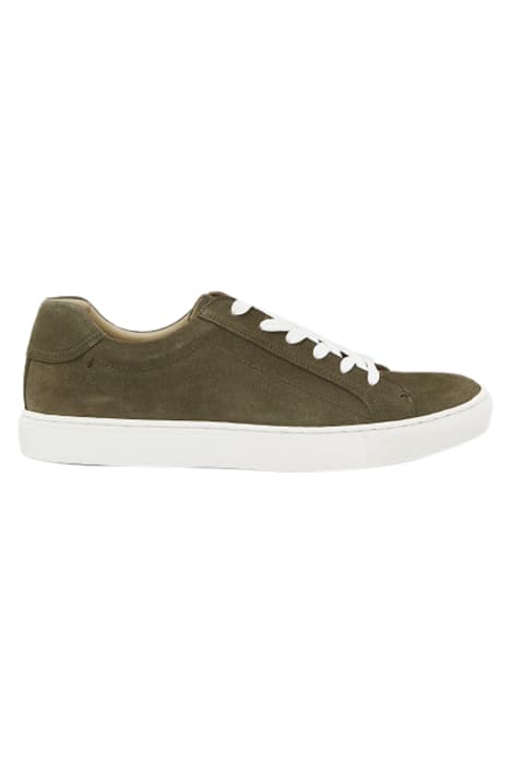 SUEDE TRAINER MID GREEN by White Stuff