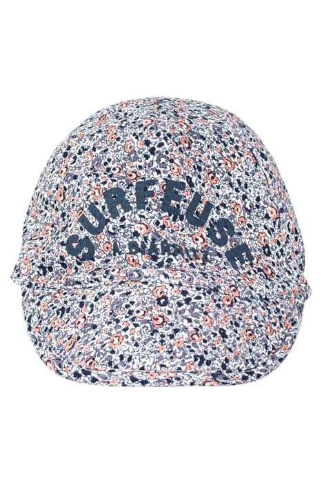 BABY GIRLS’ ECRU MICRO-FLOWER PRINT ECOVERO® CAP ECRU by IKKS