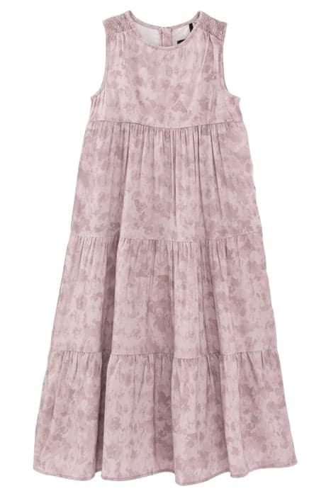 GIRLS’ VIOLET TIE-DYE PRINT ECOVERO® LONG DRESS PARMA by IKKS