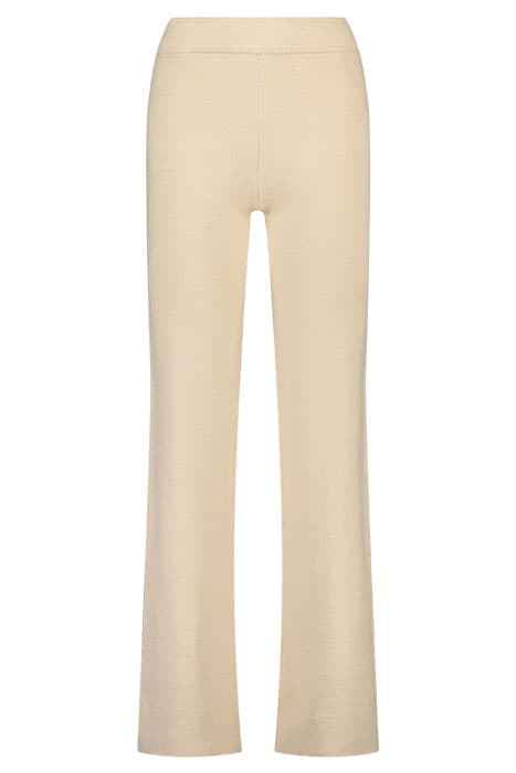 VARIT KNITTED PANTS FOG WHITE by Another Label