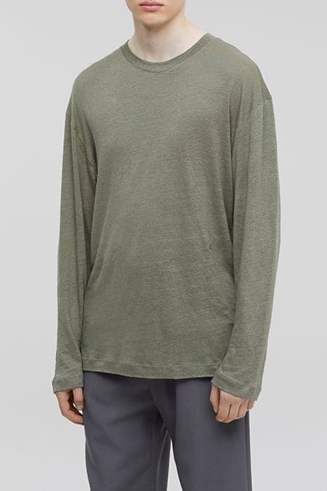 MEN LONGSLEEVE T-SHIRTS DRIED BASIL by Closed