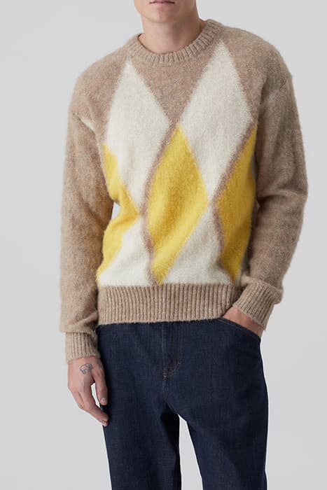 CREWNECK JUMPER KNITS DRIED LEAF by Closed