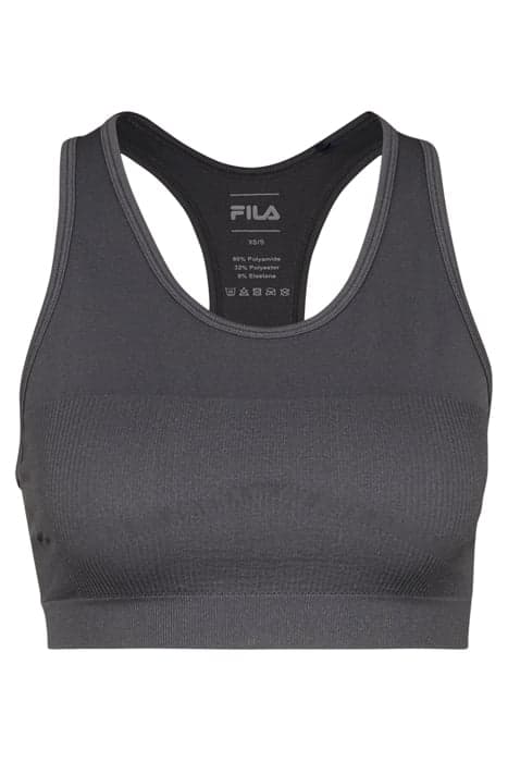 CISNA BRA TOP SEAMLESS IRON GATE by FILA