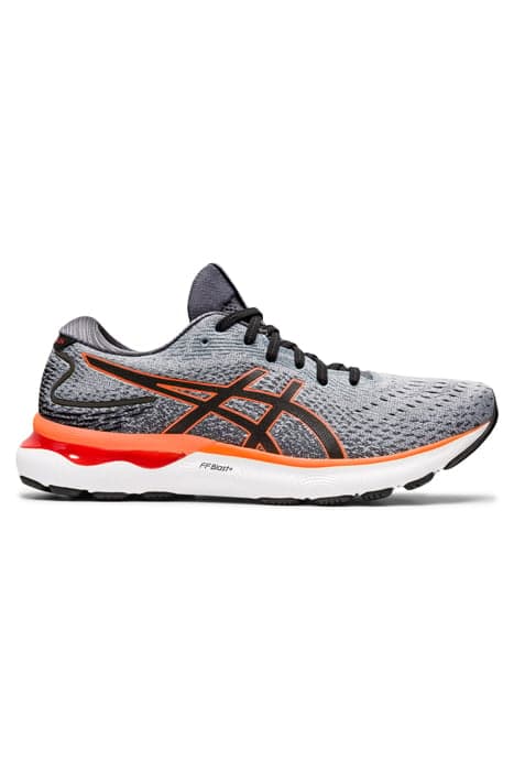 GEL-NIMBUS 24 SHEET ROCK/SHOCKING ORANGE by ASICS