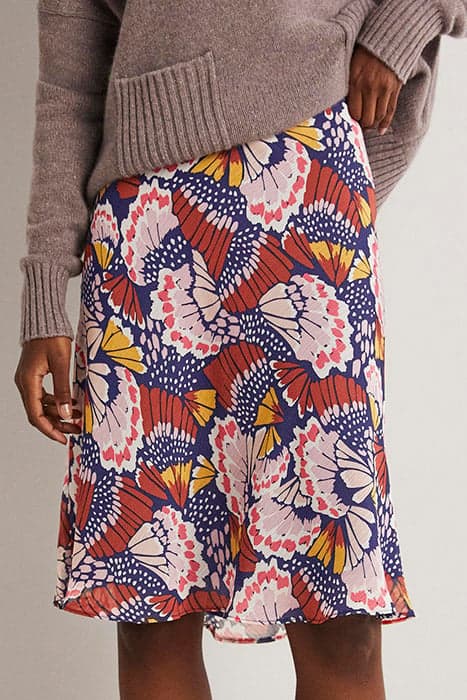 CRINKLE BIAS-CUT SKIRT MPT by Boden