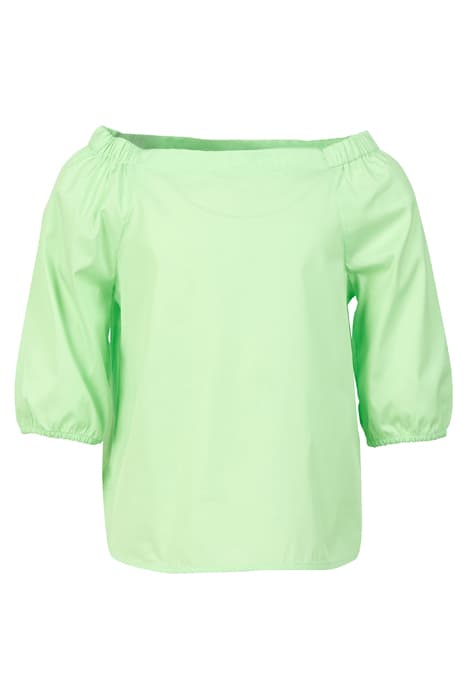 SHIRT BOATNECK 3/4SL GREEN by River Woods