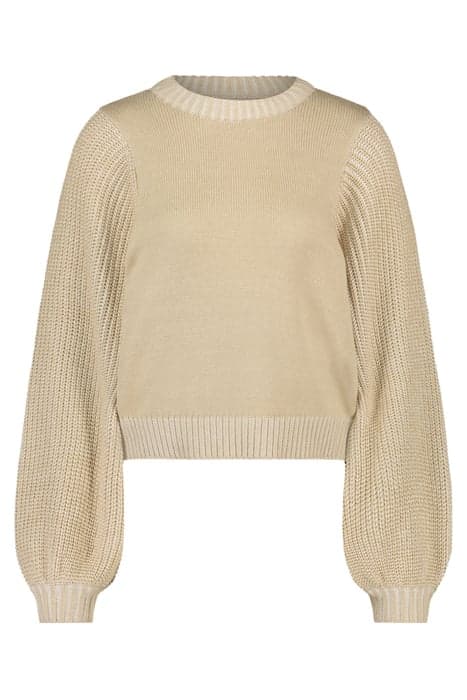 ULLA KNITTED PULL L/S WHITE PEPPER MELEE by Another Label