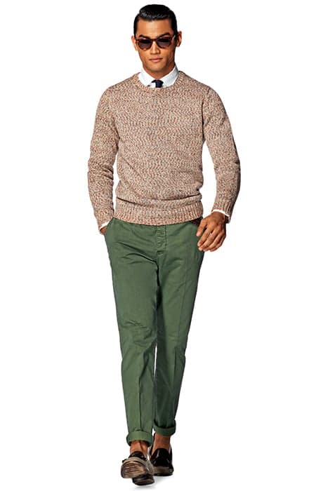 Casual Pants Green by Suitsupply