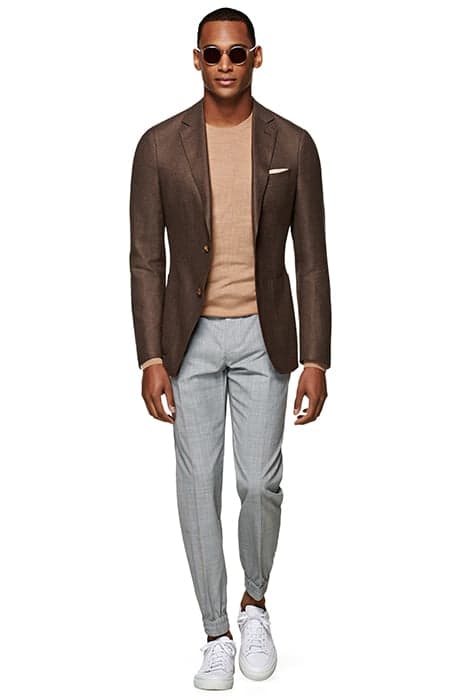 Brown Havana Blazer by Suitsupply