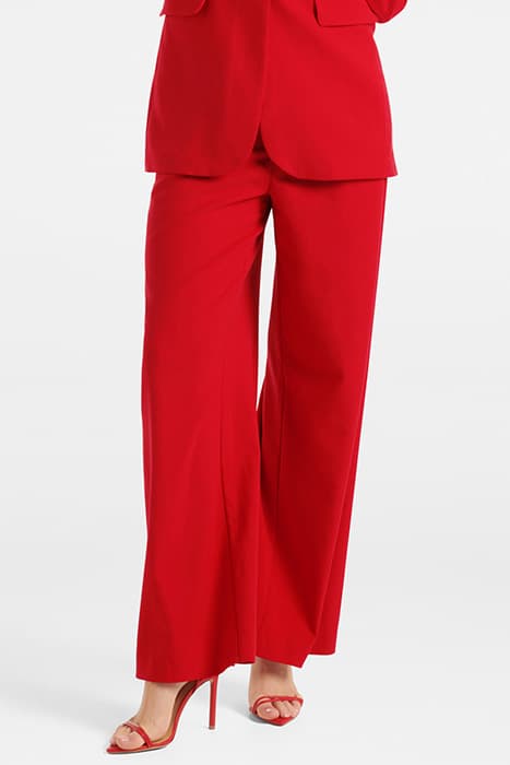 ISLA STRAIGHT LEG PANT RED SUIT by Forever New