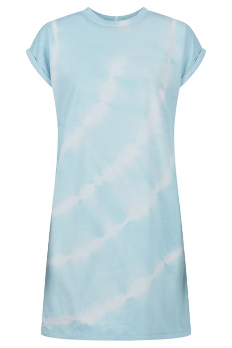 LADIES TIE DYE DRESS AQUABLUE by Urban Classics