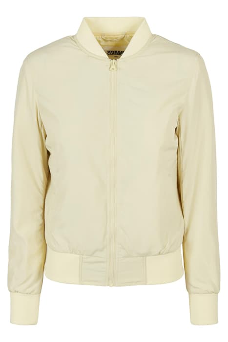 LADIES LIGHT BOMBER JACKET SOFTYELLOW by Urban Classics