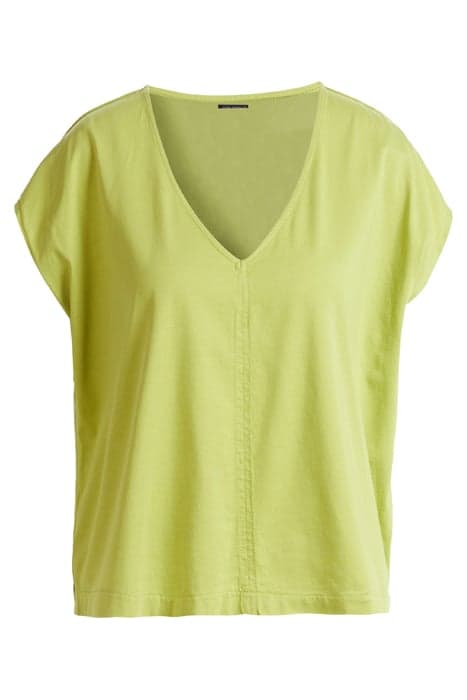 LOOSE VNECK TEE SHSL GREEN by River Woods