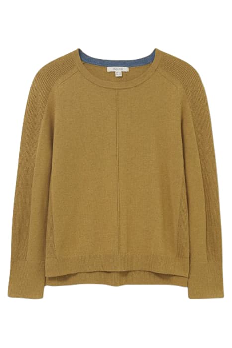 URBAN CREW JUMPER MID YELLOW by White Stuff