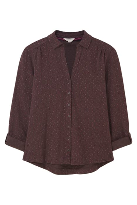 ANNIE JERSEY SHIRT BROWN MLT by White Stuff