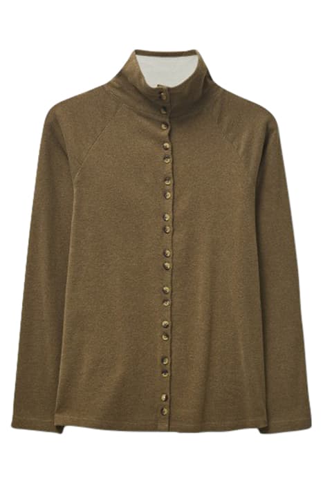 BILLY BUTTON THROUGH ROLL NECK KHAKI GRN by White Stuff