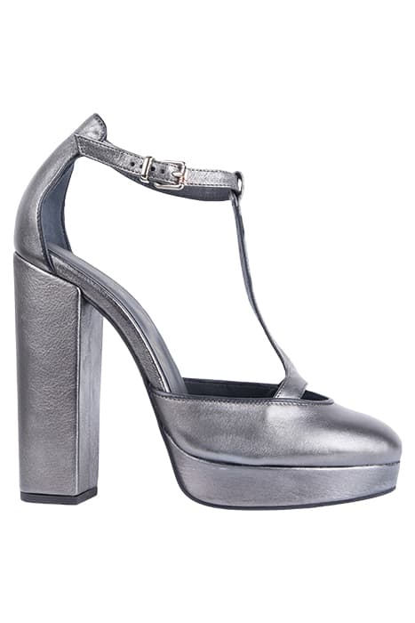 METALLIC HIGH HEEL P GREY by Tommy Hilfiger